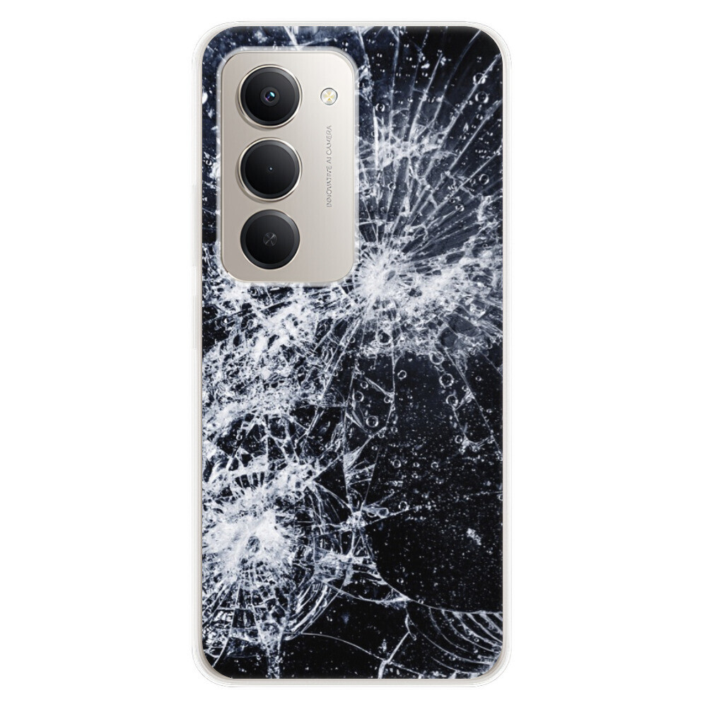 Odolné silikónové puzdro iSaprio - Cracked - Xiaomi Redmi 15