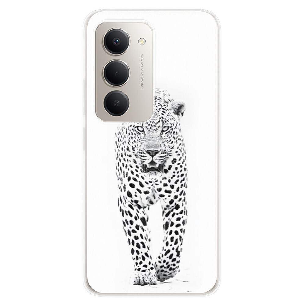 Odolné silikónové puzdro iSaprio - White Jaguar - Xiaomi Redmi 15