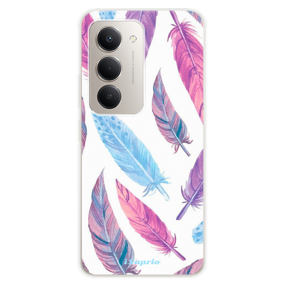 Odolné silikónové puzdro iSaprio - Feather Pattern 10 - Xiaomi Redmi 15
