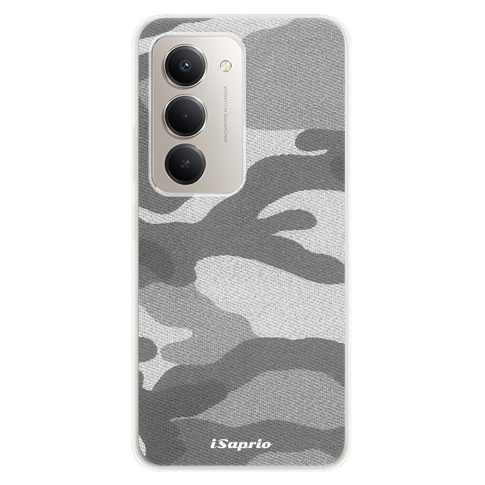 Odolné silikónové puzdro iSaprio - Gray Camuflage 02 - Xiaomi Redmi 15