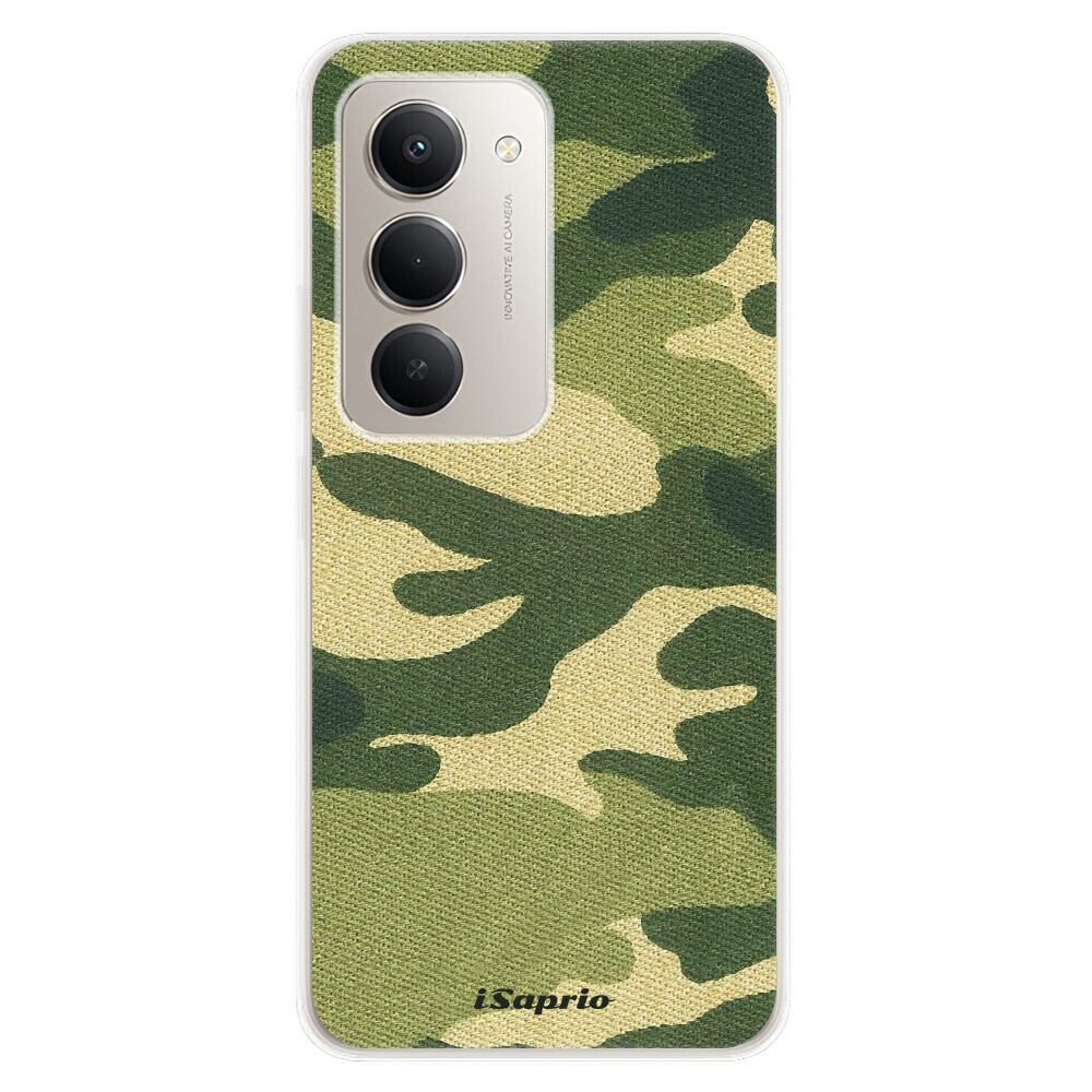 Odolné silikónové puzdro iSaprio - Green Camuflage 01 - Xiaomi Redmi 15