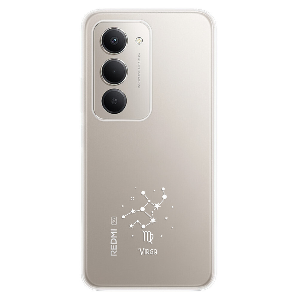 Odolné silikónové puzdro iSaprio - čiré - Panna - Xiaomi Redmi 15 5G