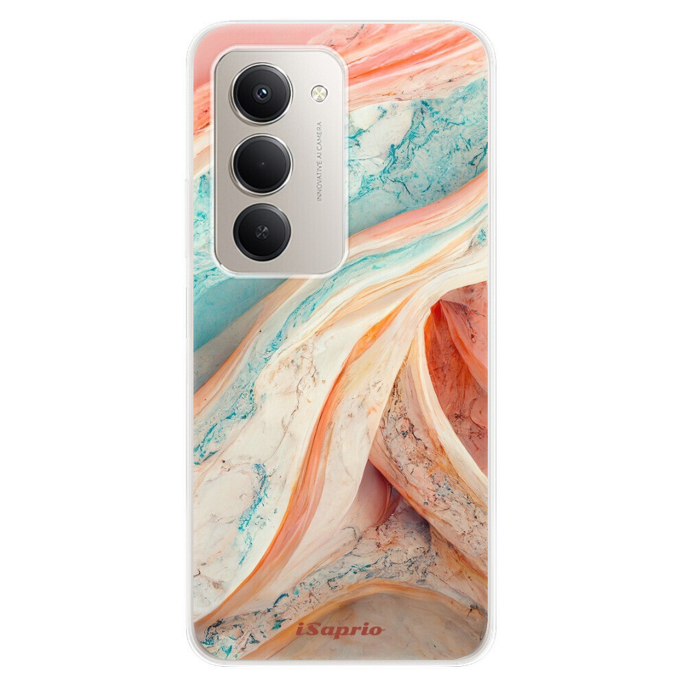 Odolné silikónové puzdro iSaprio - Orange and Blue - Xiaomi Redmi 15 5G