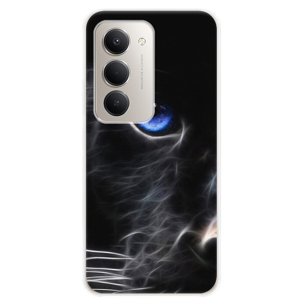 Odolné silikónové puzdro iSaprio - Black Puma - Xiaomi Redmi 15 5G