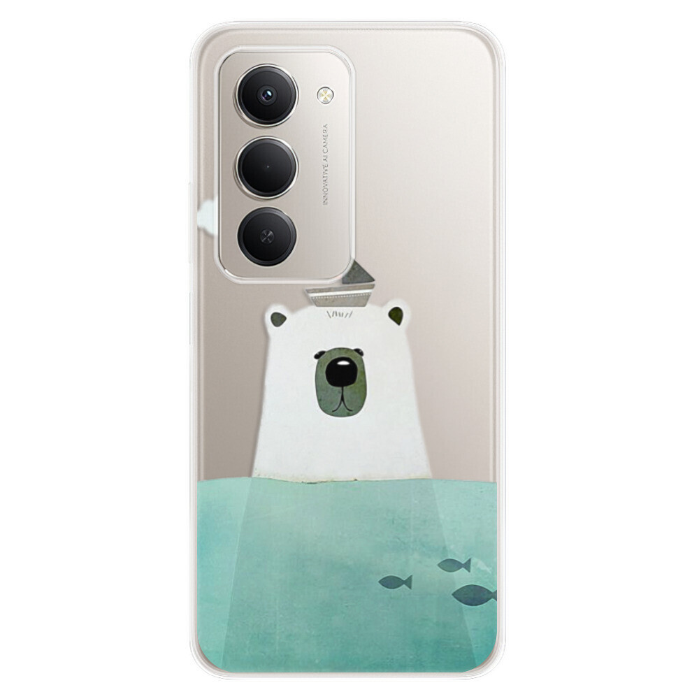 Odolné silikónové puzdro iSaprio - Bear With Boat - Xiaomi Redmi 15 5G