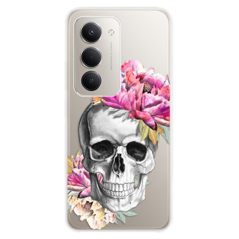Odolné silikónové puzdro iSaprio - Pretty Skull - Xiaomi Redmi 15 5G