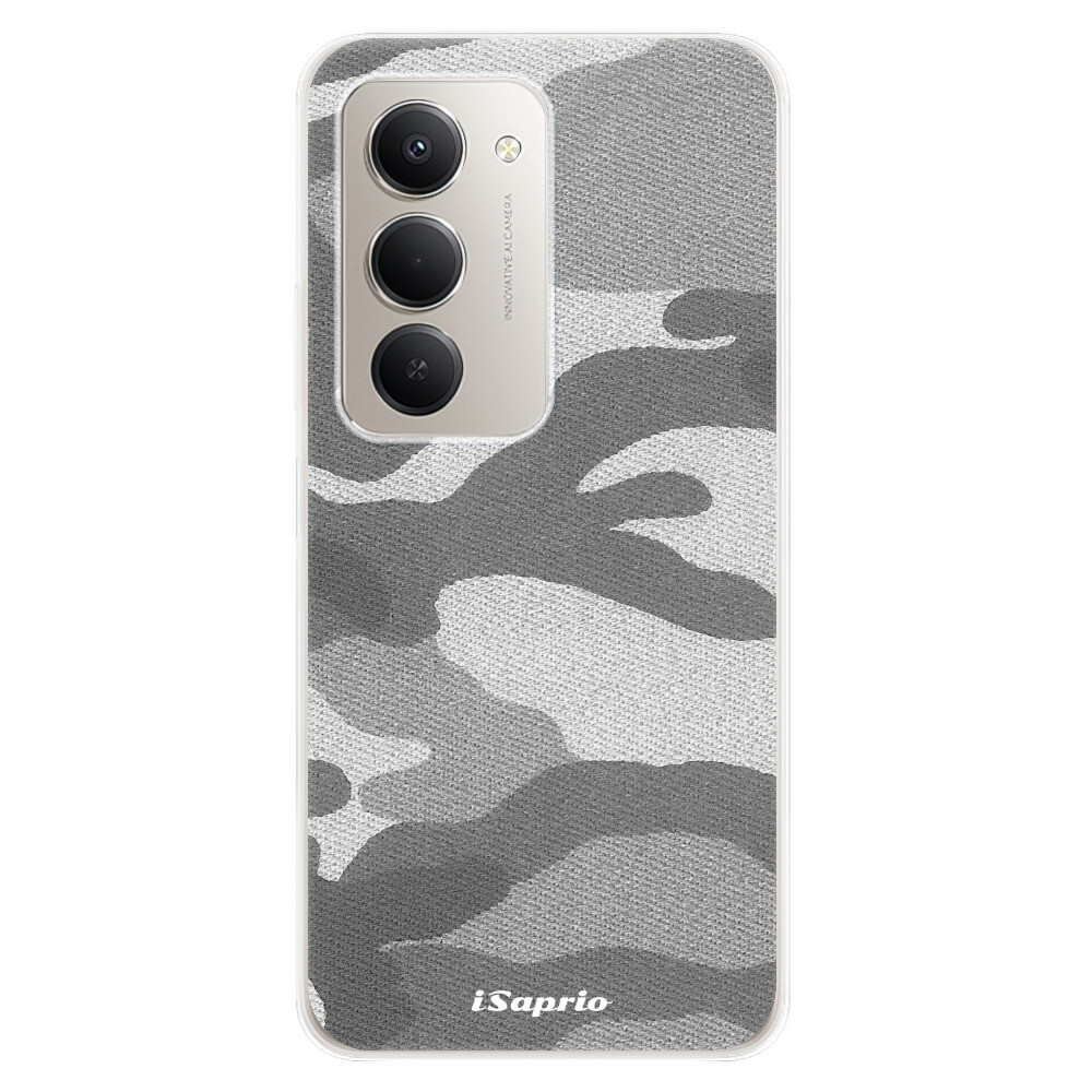Odolné silikónové puzdro iSaprio - Gray Camuflage 02 - Xiaomi Redmi 15 5G