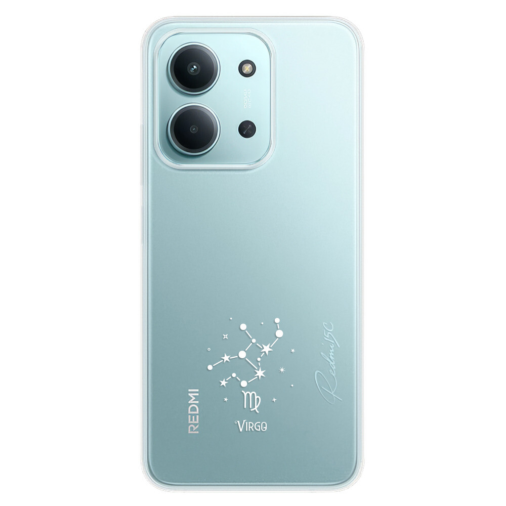 Odolné silikónové puzdro iSaprio - čiré - Panna - Xiaomi Redmi 15C