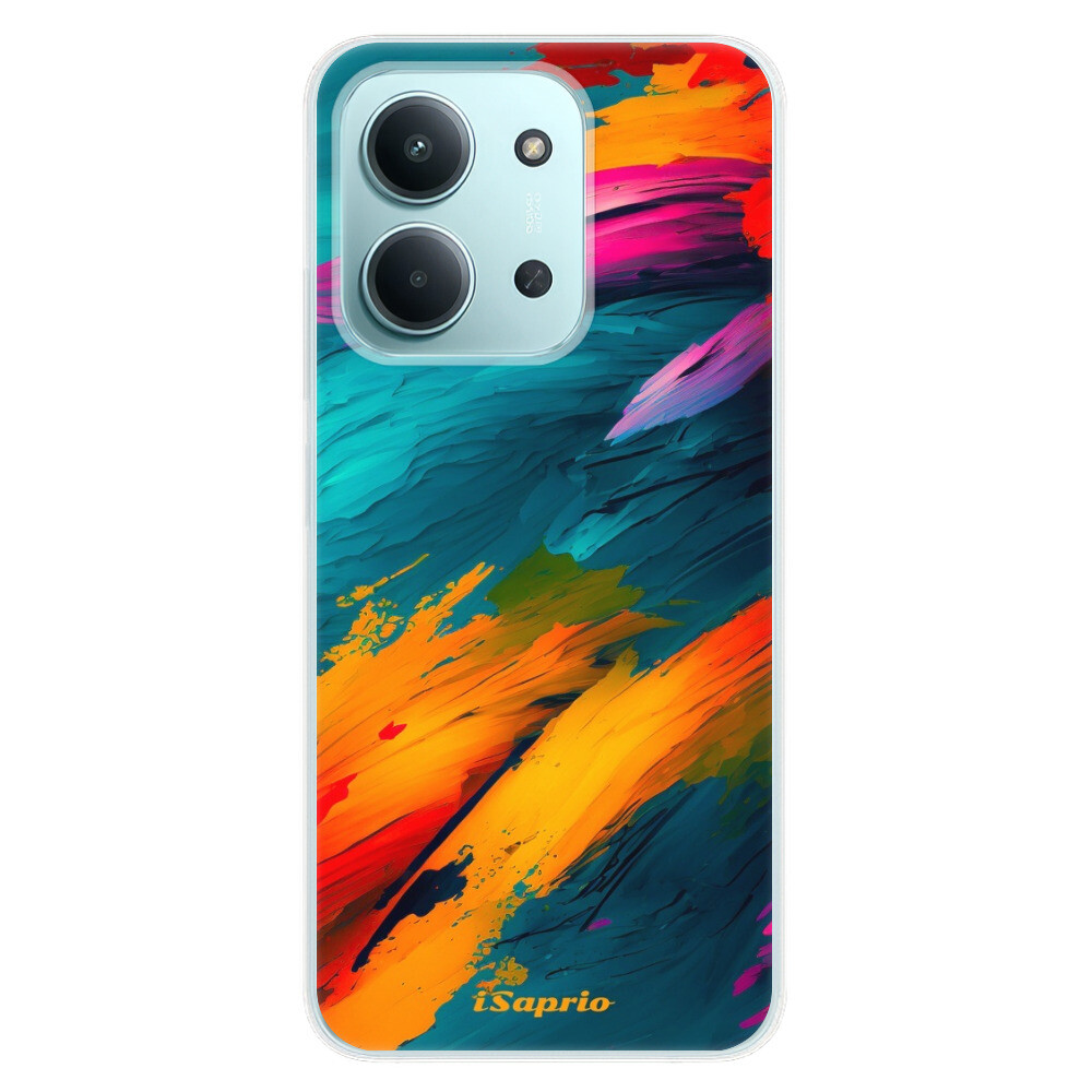 Odolné silikónové puzdro iSaprio - Blue Paint - Xiaomi Redmi 15C