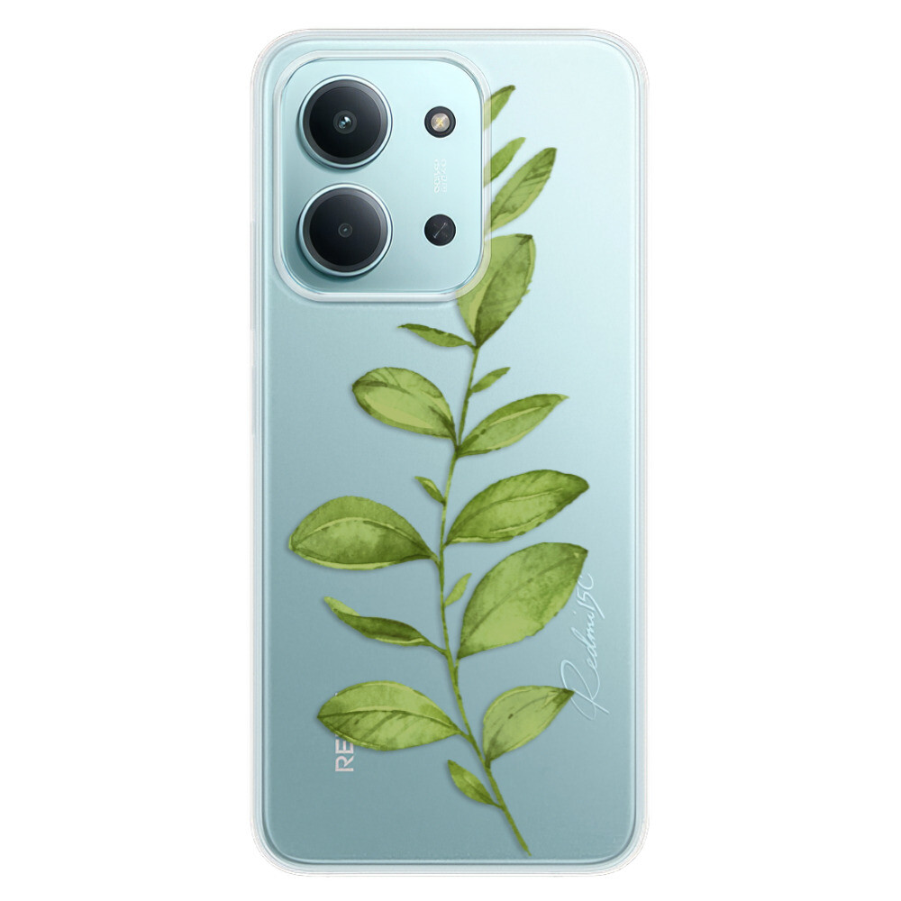 Odolné silikónové puzdro iSaprio - Green Plant 01 - Xiaomi Redmi 15C