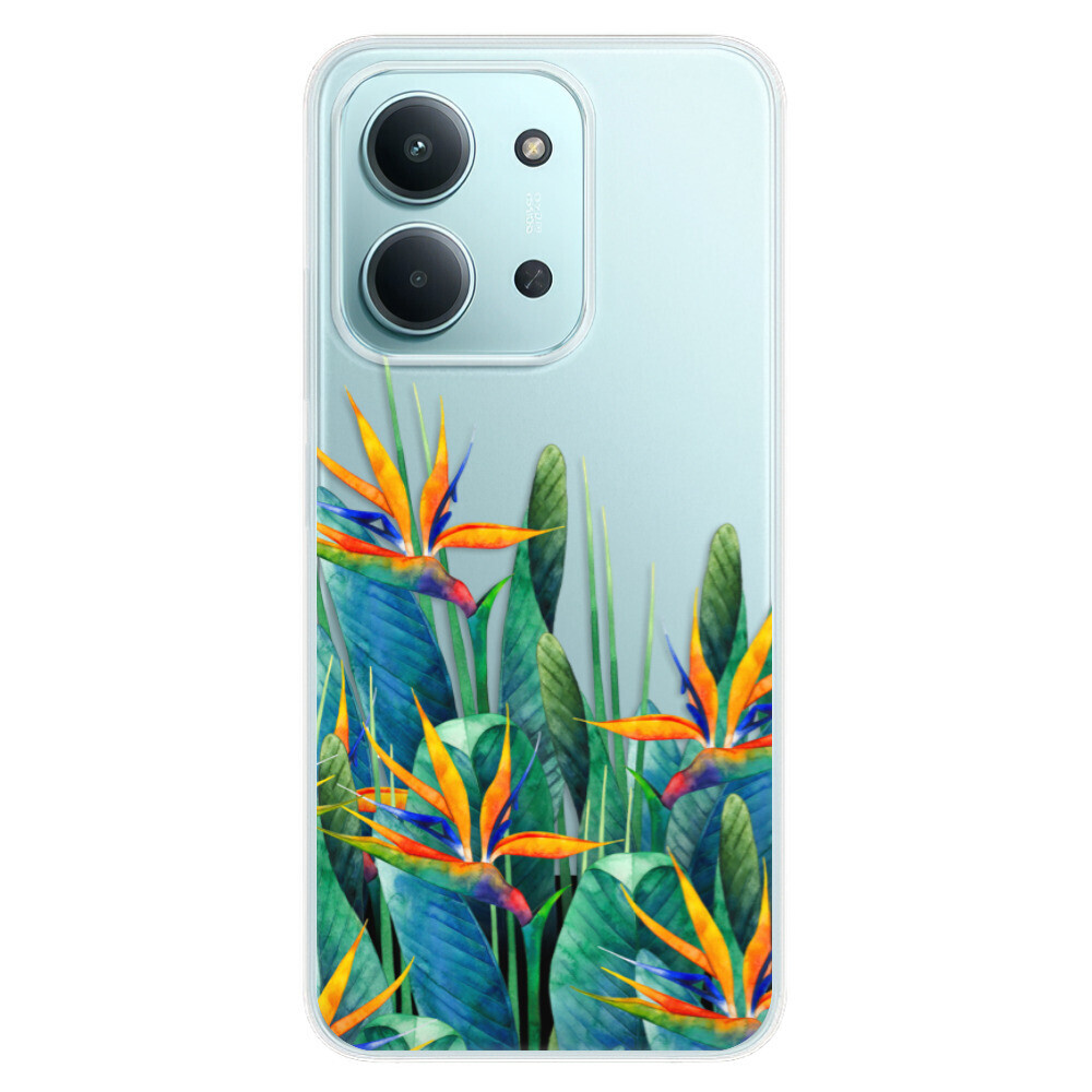 Odolné silikónové puzdro iSaprio - Exotic Flowers - Xiaomi Redmi 15C