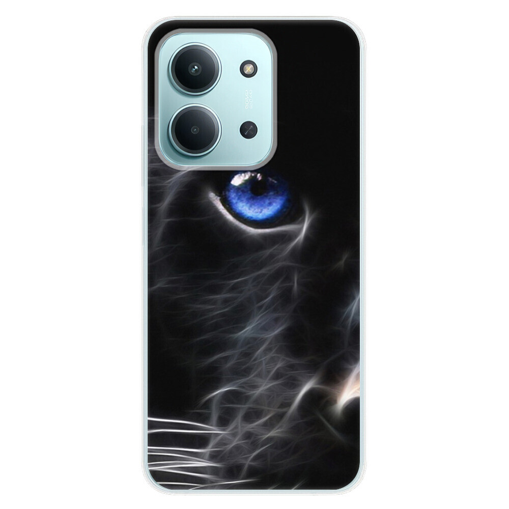 Odolné silikónové puzdro iSaprio - Black Puma - Xiaomi Redmi 15C