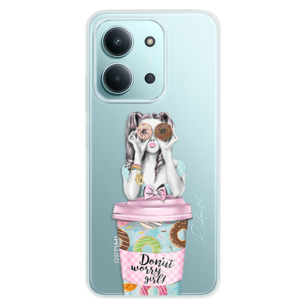 Odolné silikónové puzdro iSaprio - Donut Worry - Xiaomi Redmi 15C