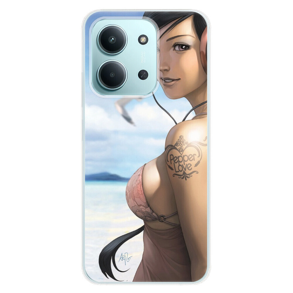 Odolné silikónové puzdro iSaprio - Girl 02 - Xiaomi Redmi 15C