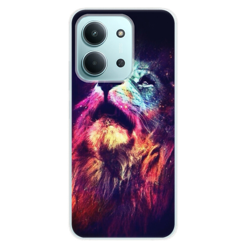 Odolné silikónové puzdro iSaprio - Lion in Colors - Xiaomi Redmi 15C