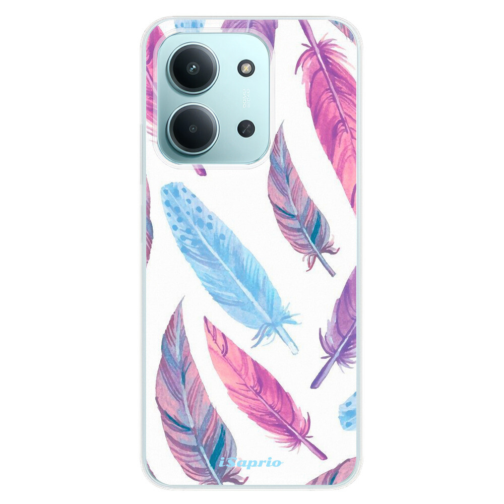 Odolné silikónové puzdro iSaprio - Feather Pattern 10 - Xiaomi Redmi 15C