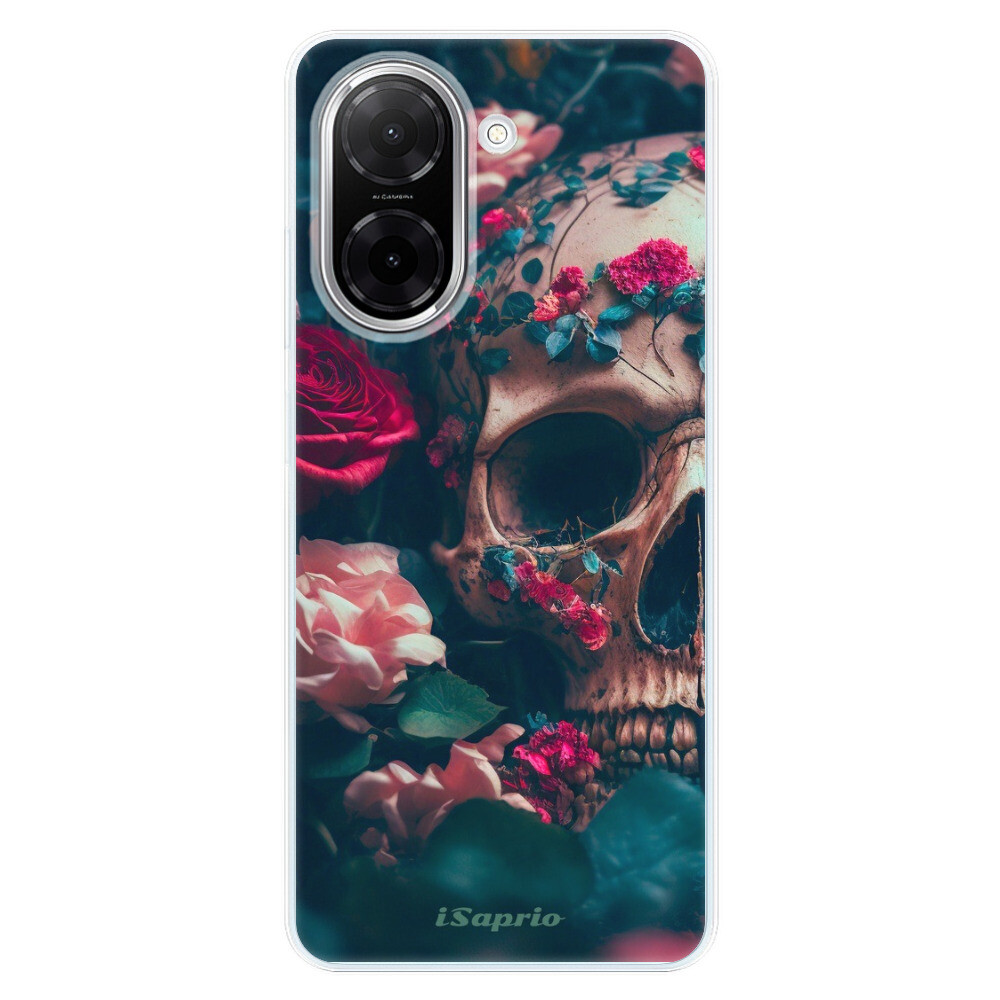 Odolné silikónové puzdro iSaprio - Skull in Roses - Xiaomi Redmi A5