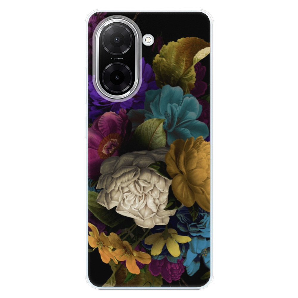 Odolné silikónové puzdro iSaprio - Dark Flowers - Xiaomi Redmi A5