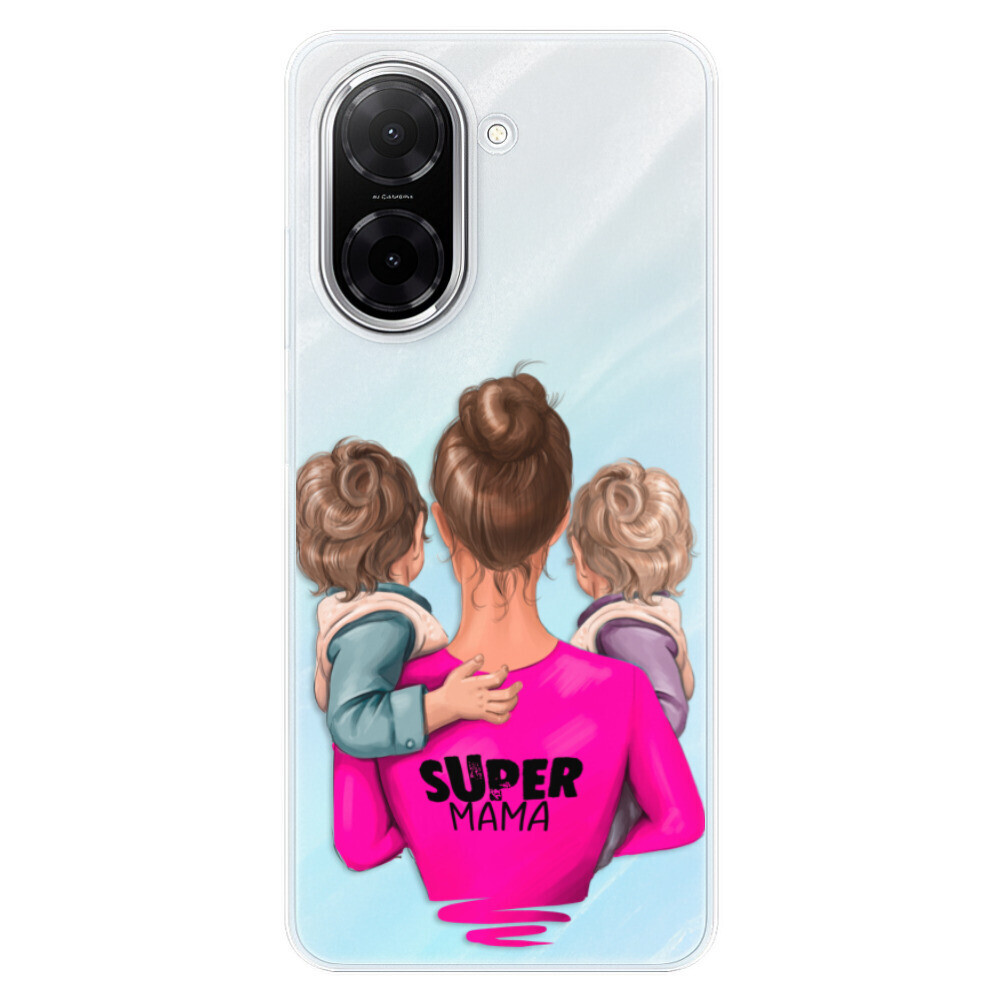Odolné silikónové puzdro iSaprio - Super Mama - Two Boys - Xiaomi Redmi A5