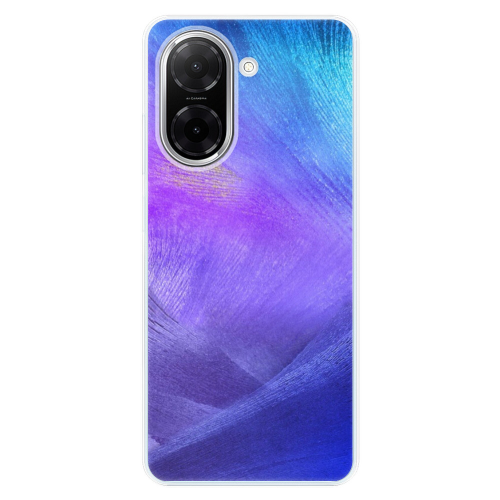 Odolné silikónové puzdro iSaprio - Purple Feathers - Xiaomi Redmi A5