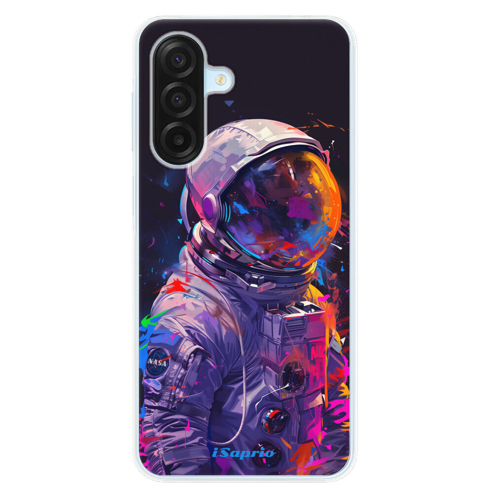 Odolné silikónové puzdro iSaprio - Neon Astronaut - Samsung Galaxy A17 / A17 5G
