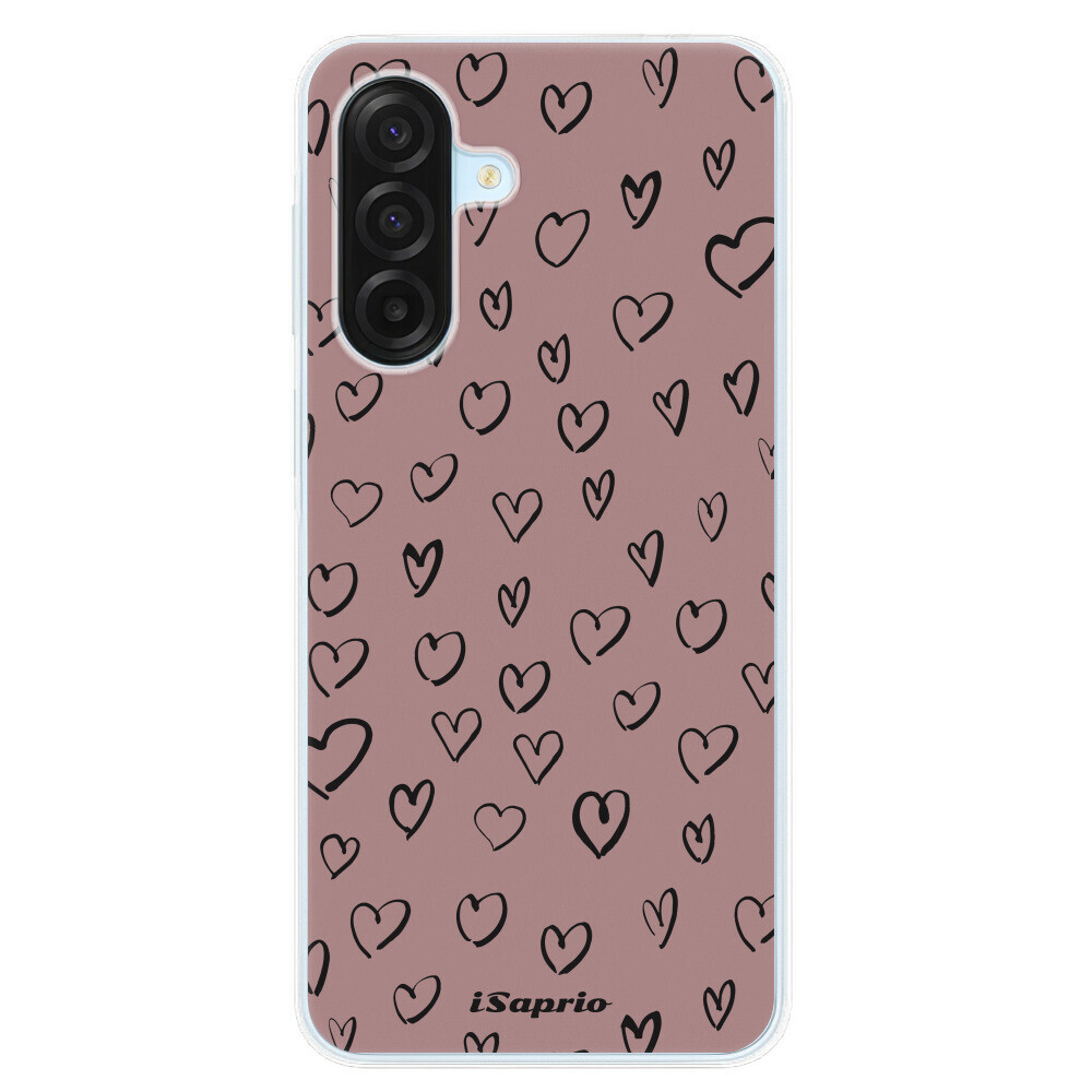Odolné silikónové puzdro iSaprio - Heart Dark - Samsung Galaxy A17 / A17 5G