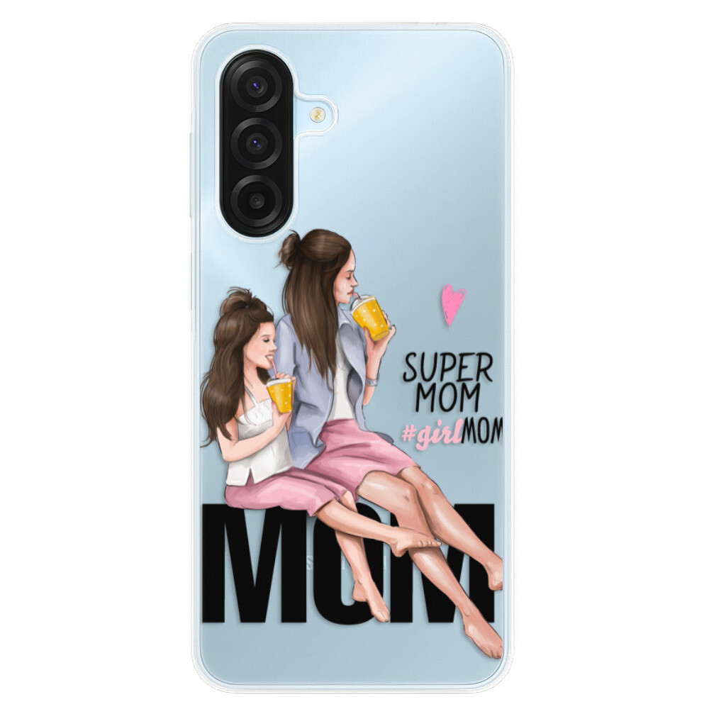 Odolné silikónové puzdro iSaprio - Milk Shake - Brunette - Samsung Galaxy A17 / A17 5G