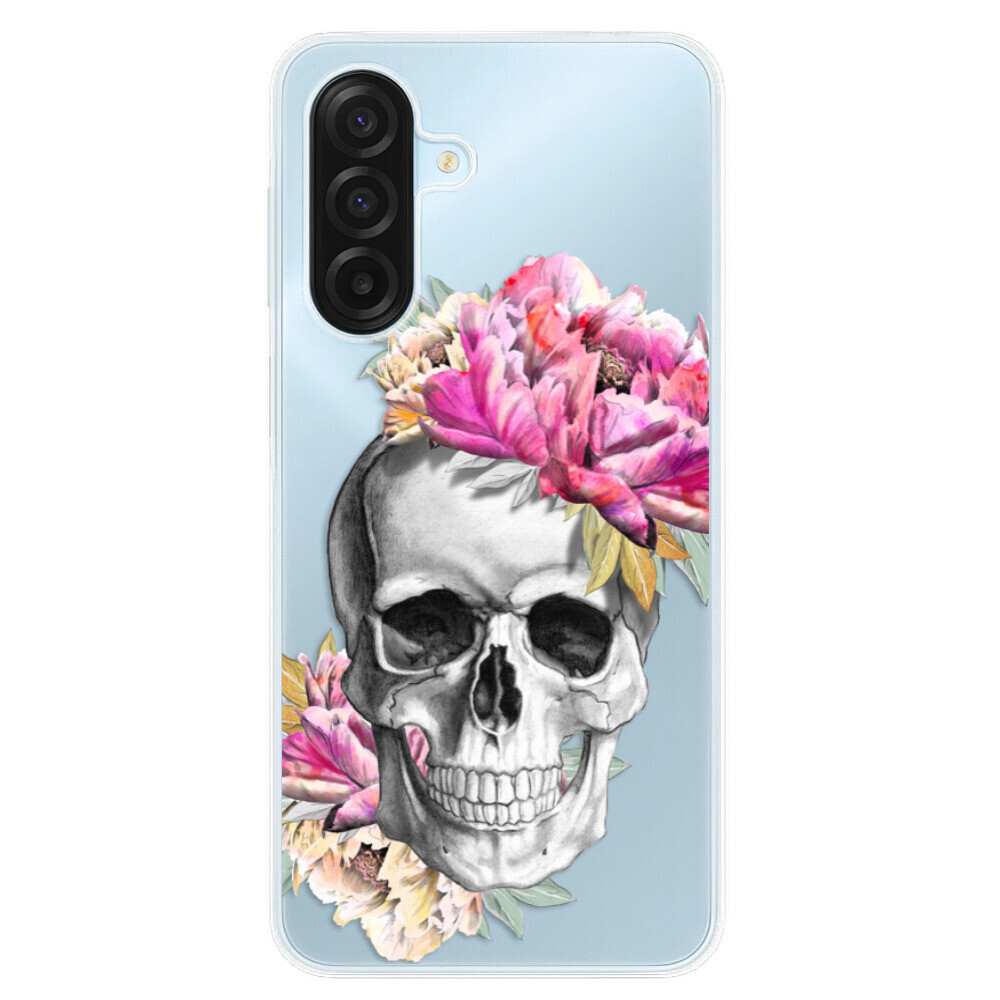 Odolné silikónové puzdro iSaprio - Pretty Skull - Samsung Galaxy A17 / A17 5G