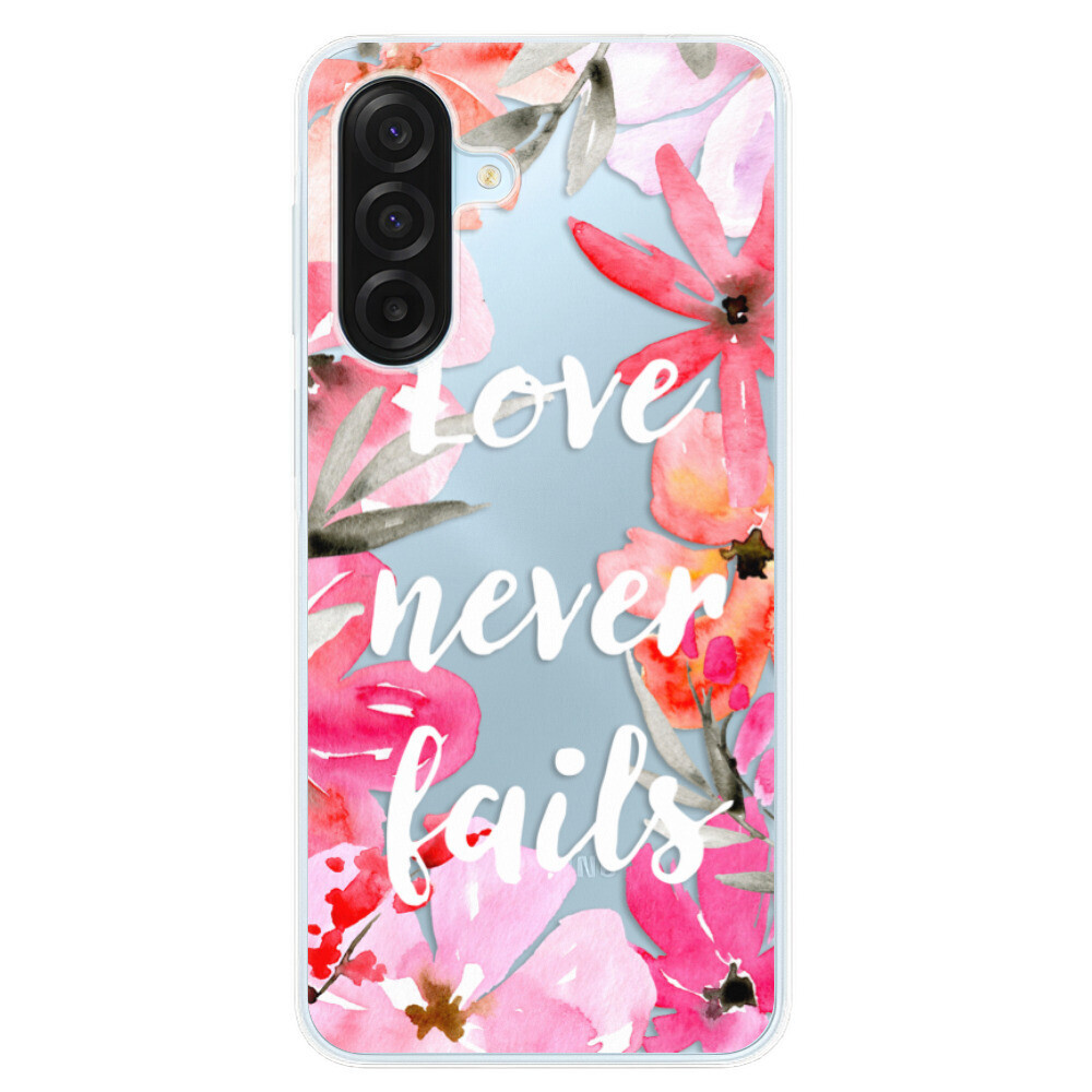 Odolné silikónové puzdro iSaprio - Love Never Fails - Samsung Galaxy A17 / A17 5G