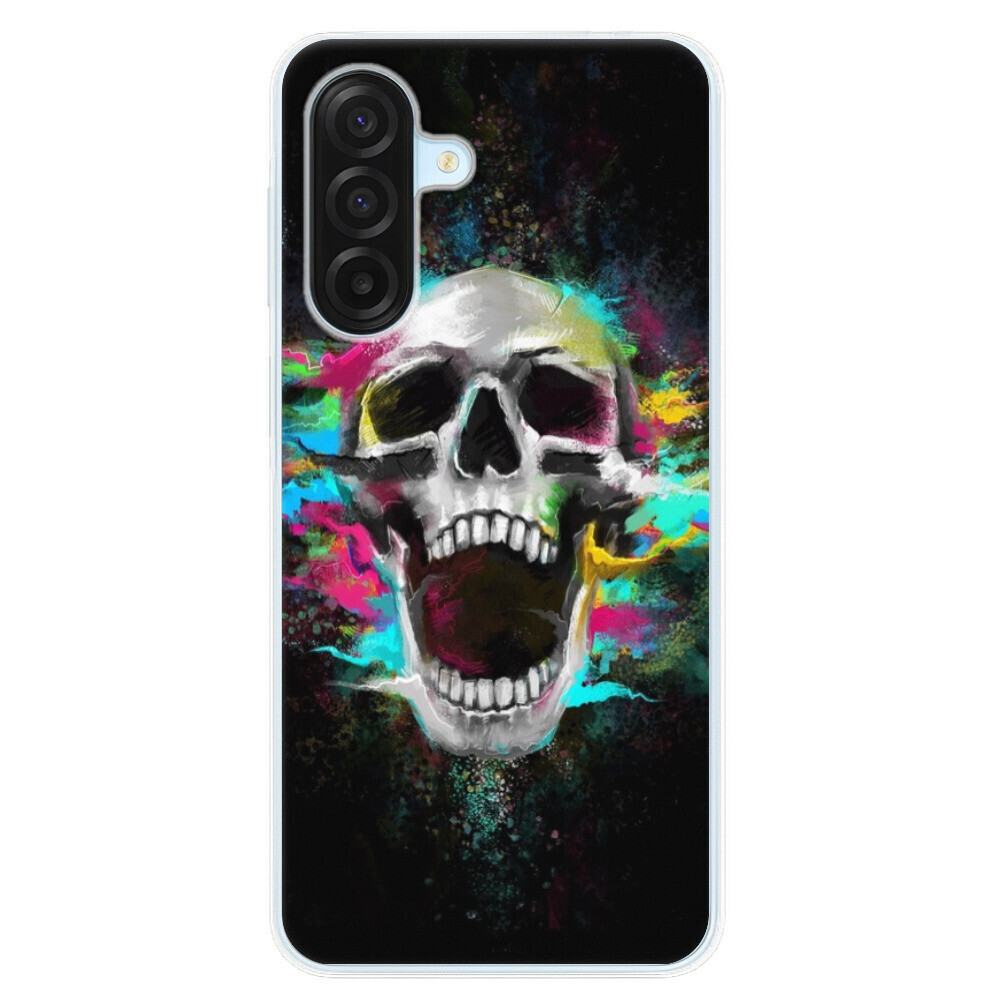 Odolné silikónové puzdro iSaprio - Skull in Colors - Samsung Galaxy A17 / A17 5G