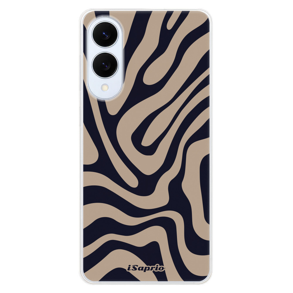 Odolné silikónové puzdro iSaprio - Zebra Black - Samsung Galaxy S25 Edge