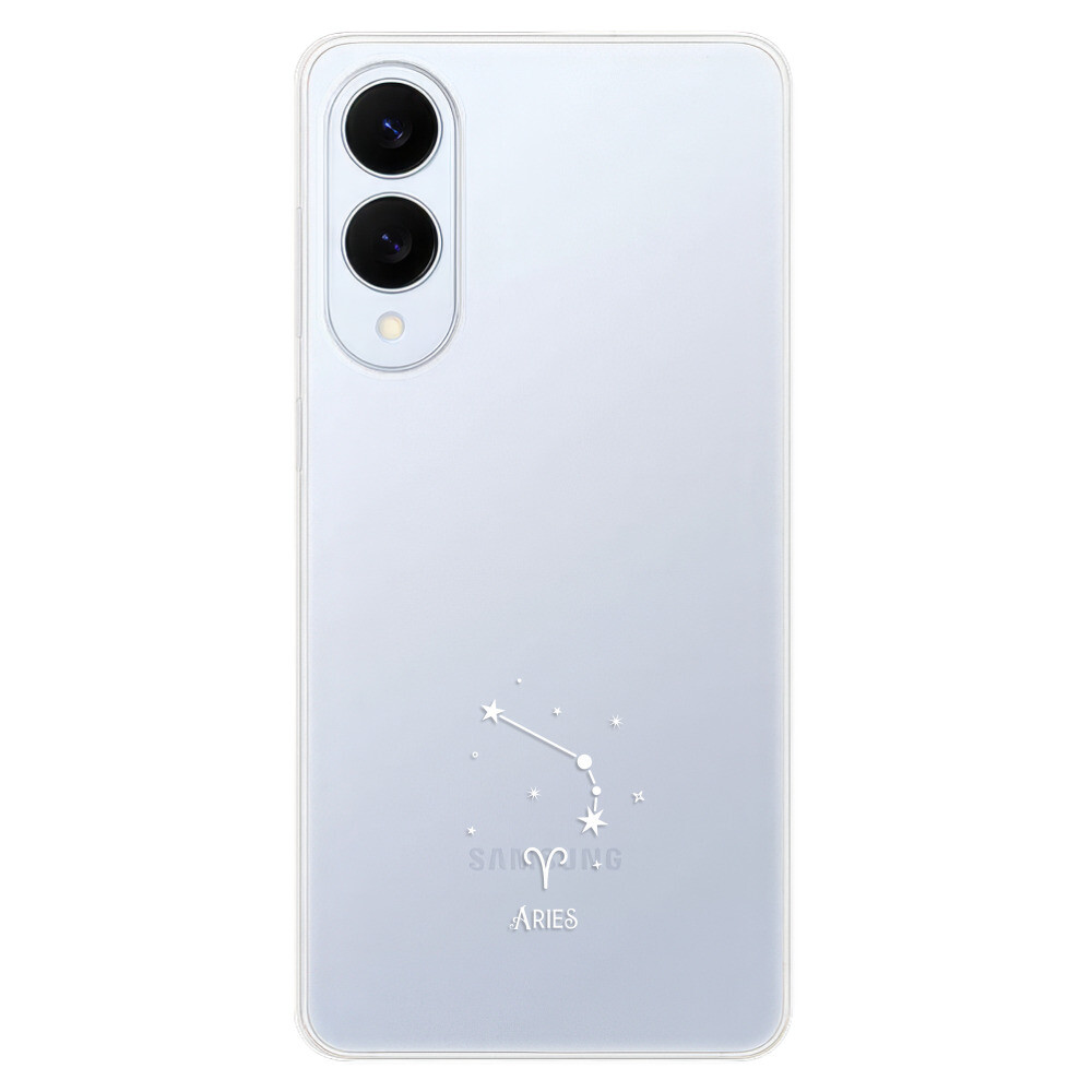 Odolné silikónové puzdro iSaprio - čiré - Beran - Samsung Galaxy S25 Edge