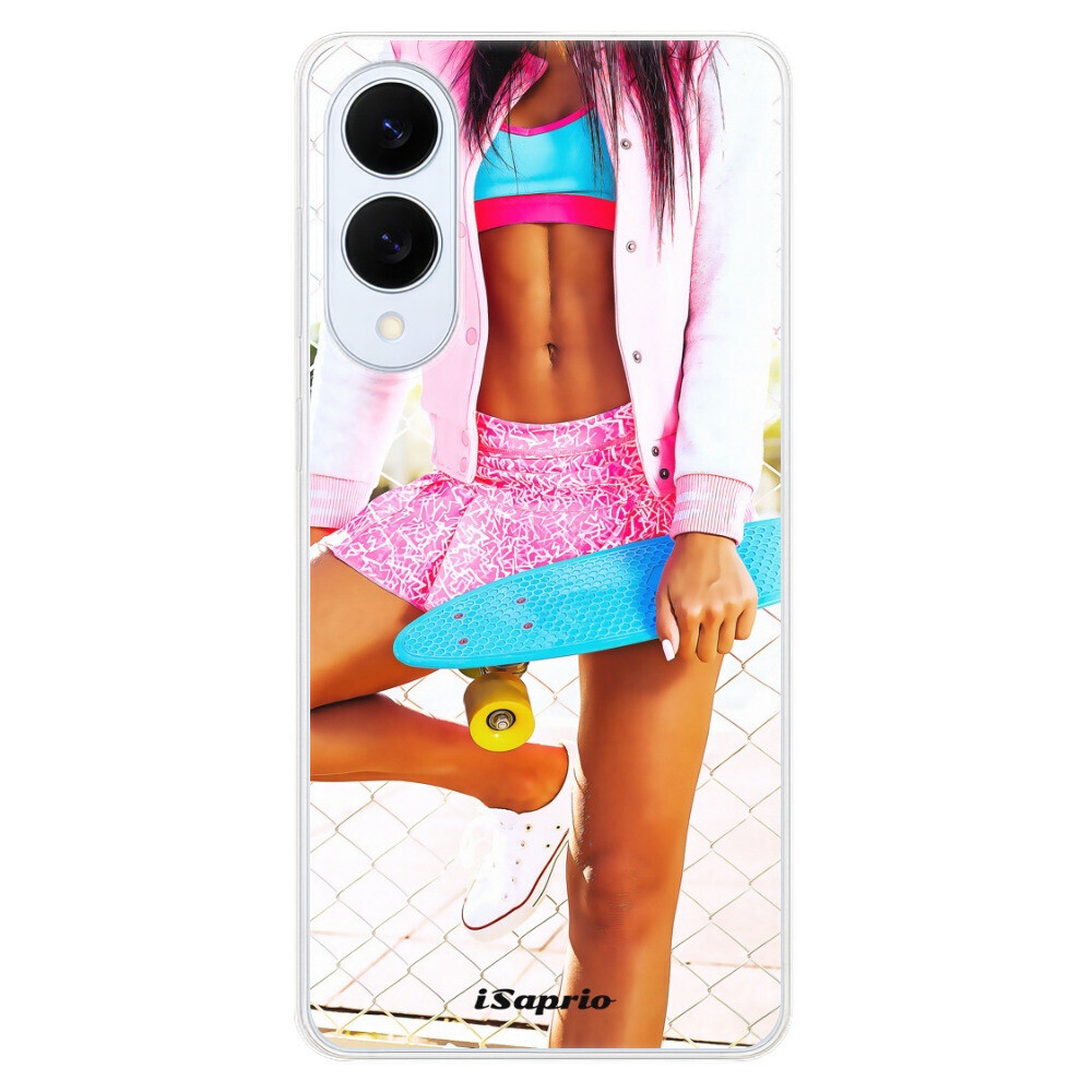 Odolné silikónové puzdro iSaprio - Skate girl 01 - Samsung Galaxy S25 Edge
