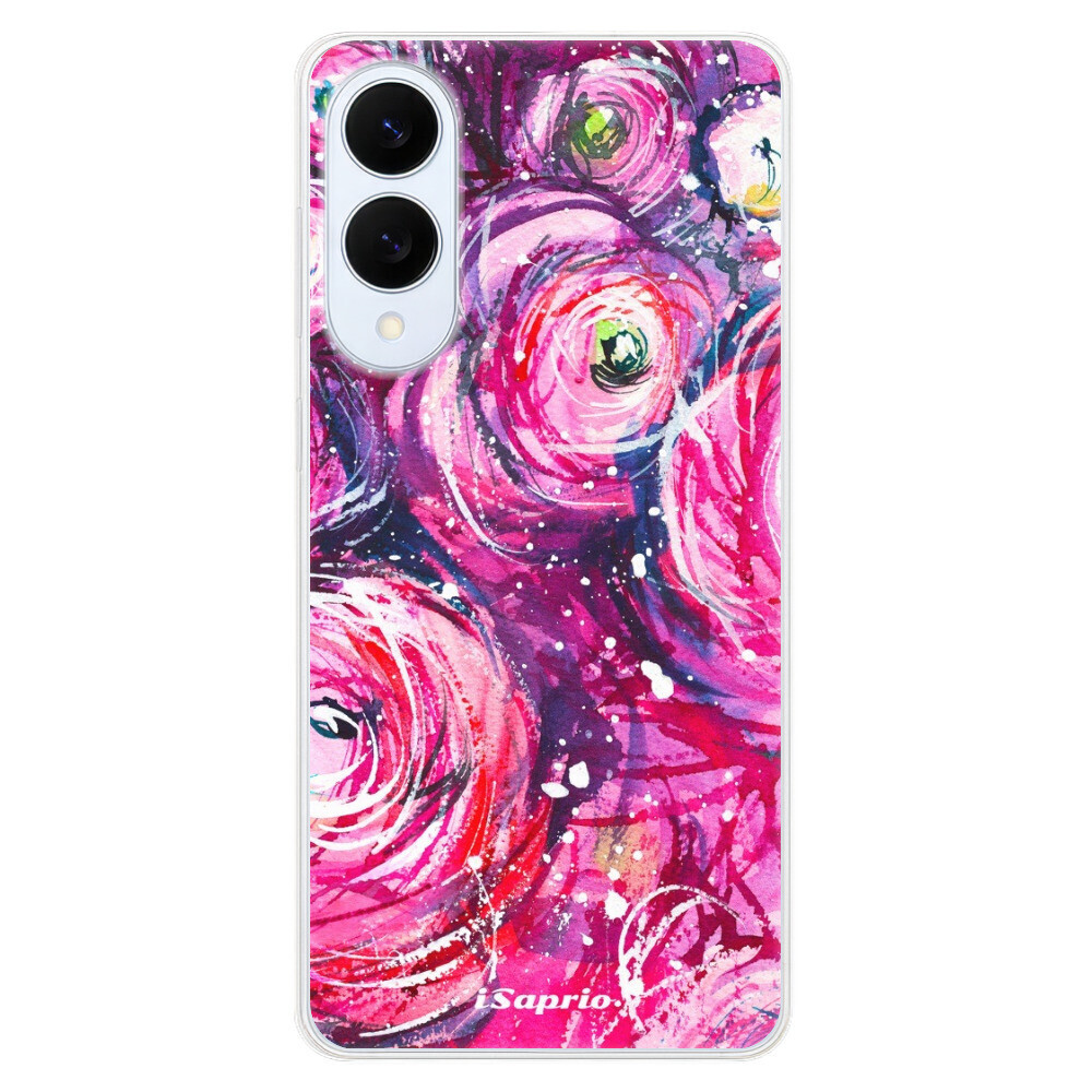 Odolné silikónové puzdro iSaprio - Pink Bouquet - Samsung Galaxy S25 Edge