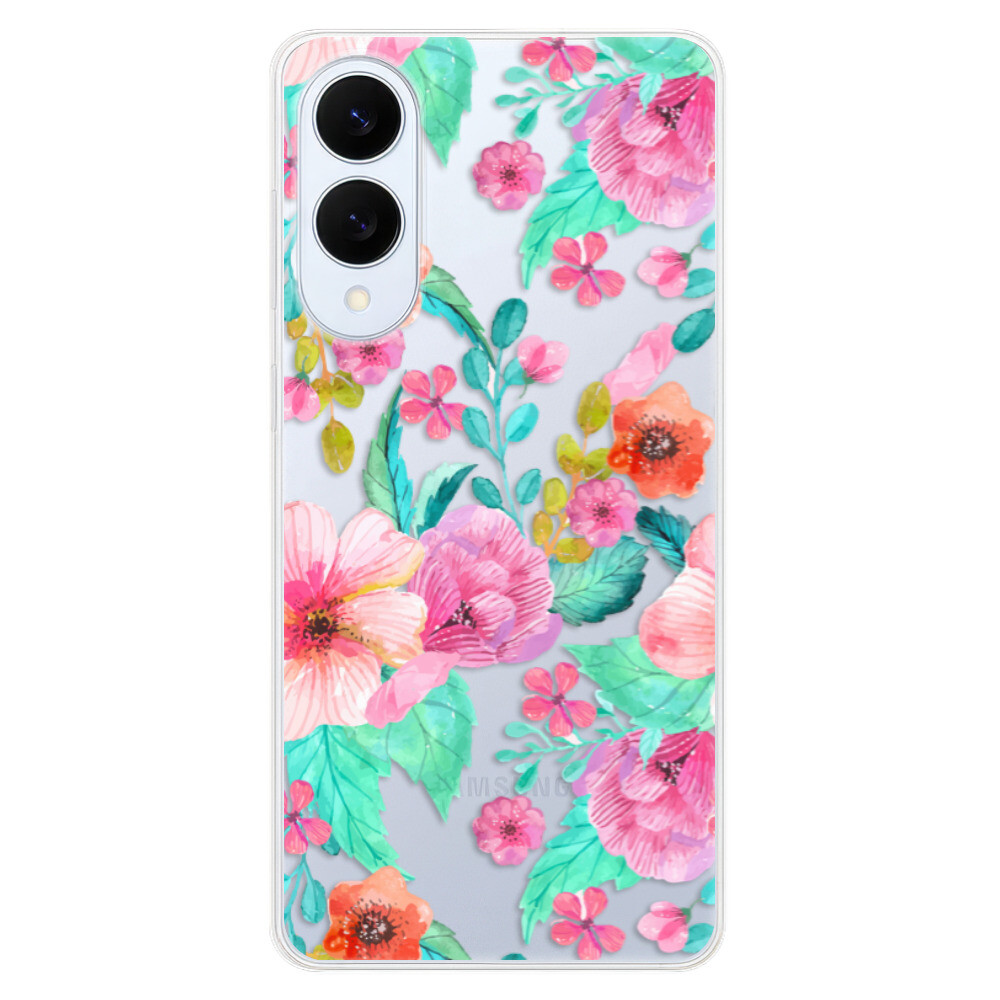 Odolné silikónové puzdro iSaprio - Flower Pattern 01 - Samsung Galaxy S25 Edge