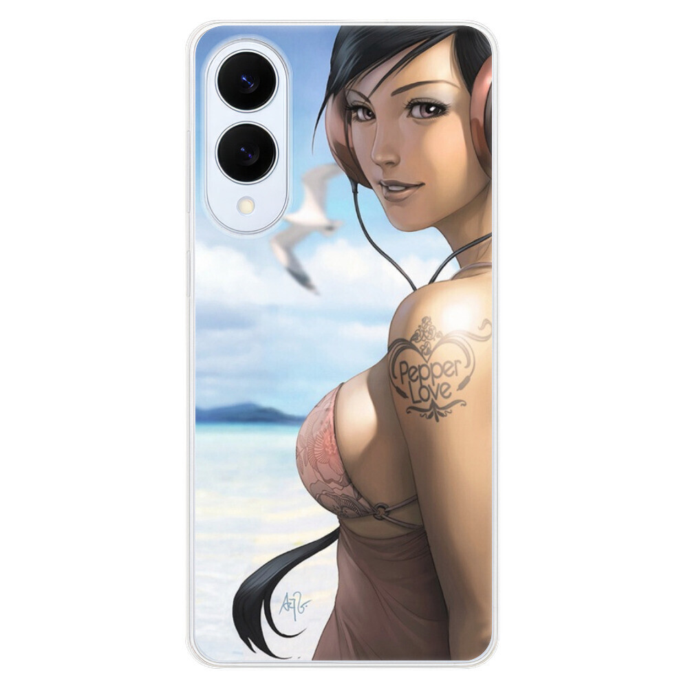 Odolné silikónové puzdro iSaprio - Girl 02 - Samsung Galaxy S25 Edge