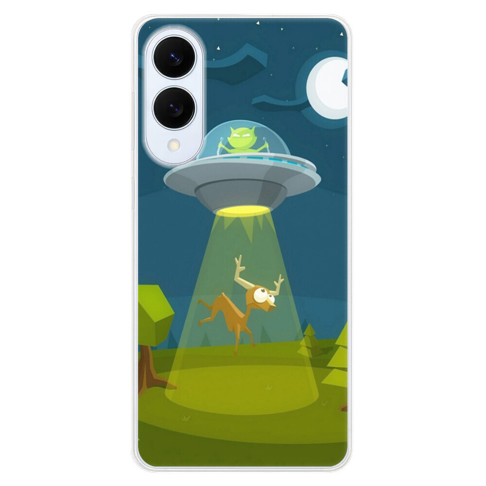 Odolné silikónové puzdro iSaprio - Alien 01 - Samsung Galaxy S25 Edge