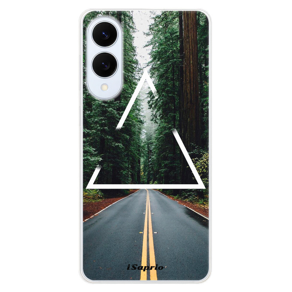 Odolné silikónové puzdro iSaprio - Triangle 01 - Samsung Galaxy S25 Edge