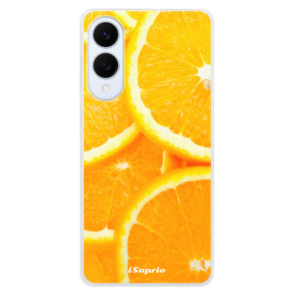 Odolné silikónové puzdro iSaprio - Orange 10 - Samsung Galaxy S25 Edge