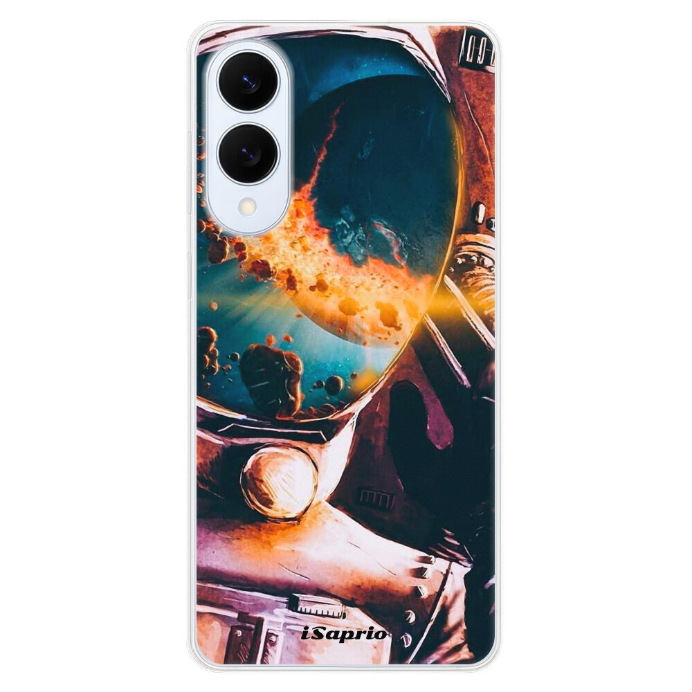 Odolné silikónové puzdro iSaprio - Astronaut 01 - Samsung Galaxy S25 Edge