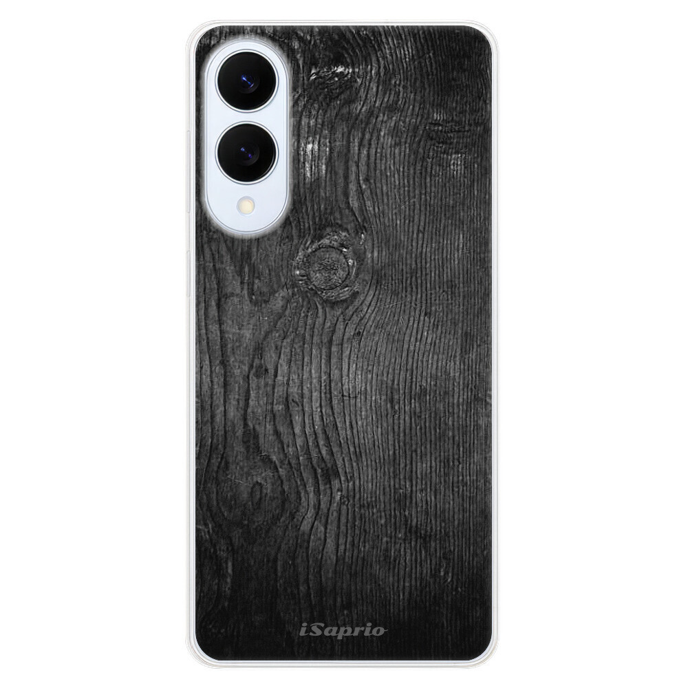 Odolné silikónové puzdro iSaprio - Black Wood 13 - Samsung Galaxy S25 Edge