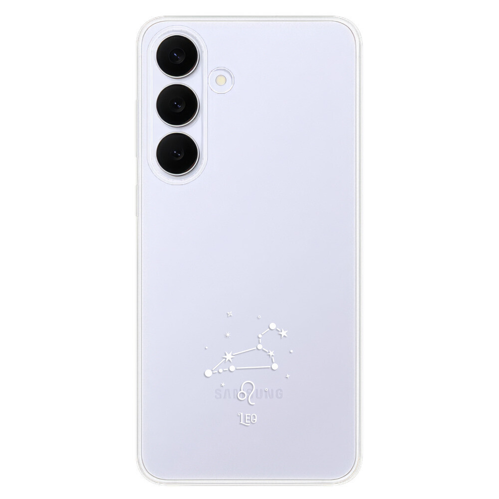 Odolné silikónové puzdro iSaprio - čiré - Lev - Samsung Galaxy S25 FE