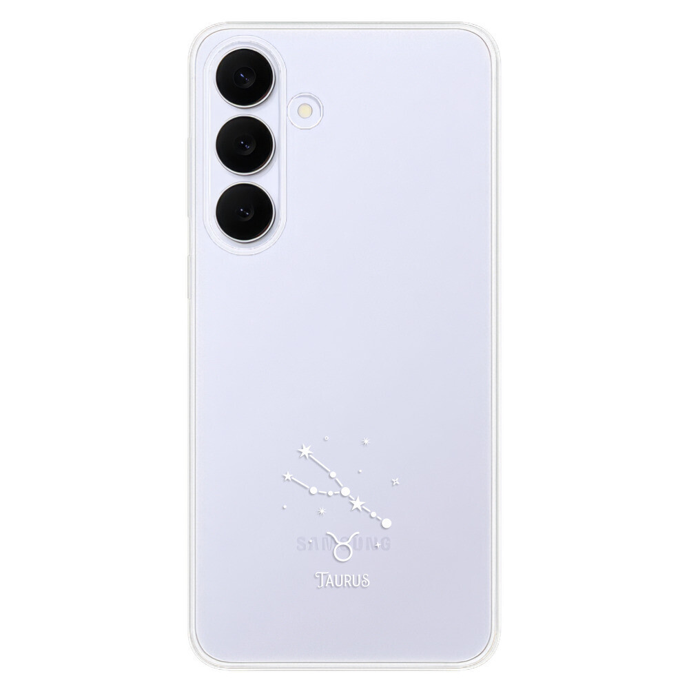 Odolné silikónové puzdro iSaprio - čiré - Býk - Samsung Galaxy S25 FE