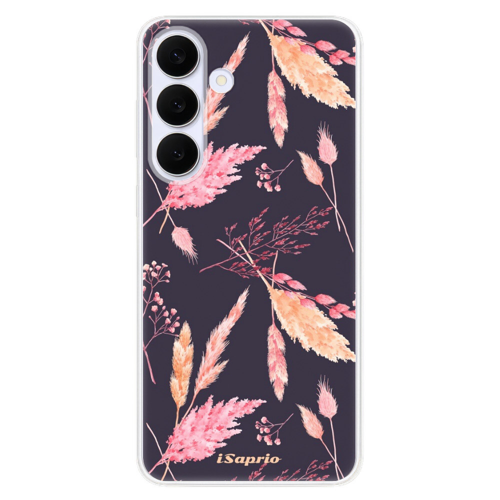 Odolné silikónové puzdro iSaprio - Herbal Pattern - Samsung Galaxy S25 FE