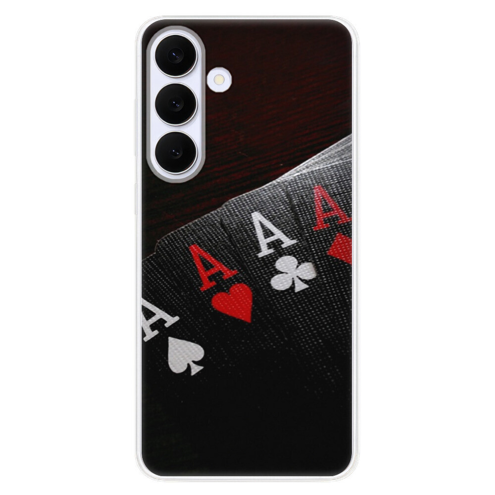 Odolné silikónové puzdro iSaprio - Poker - Samsung Galaxy S25 FE