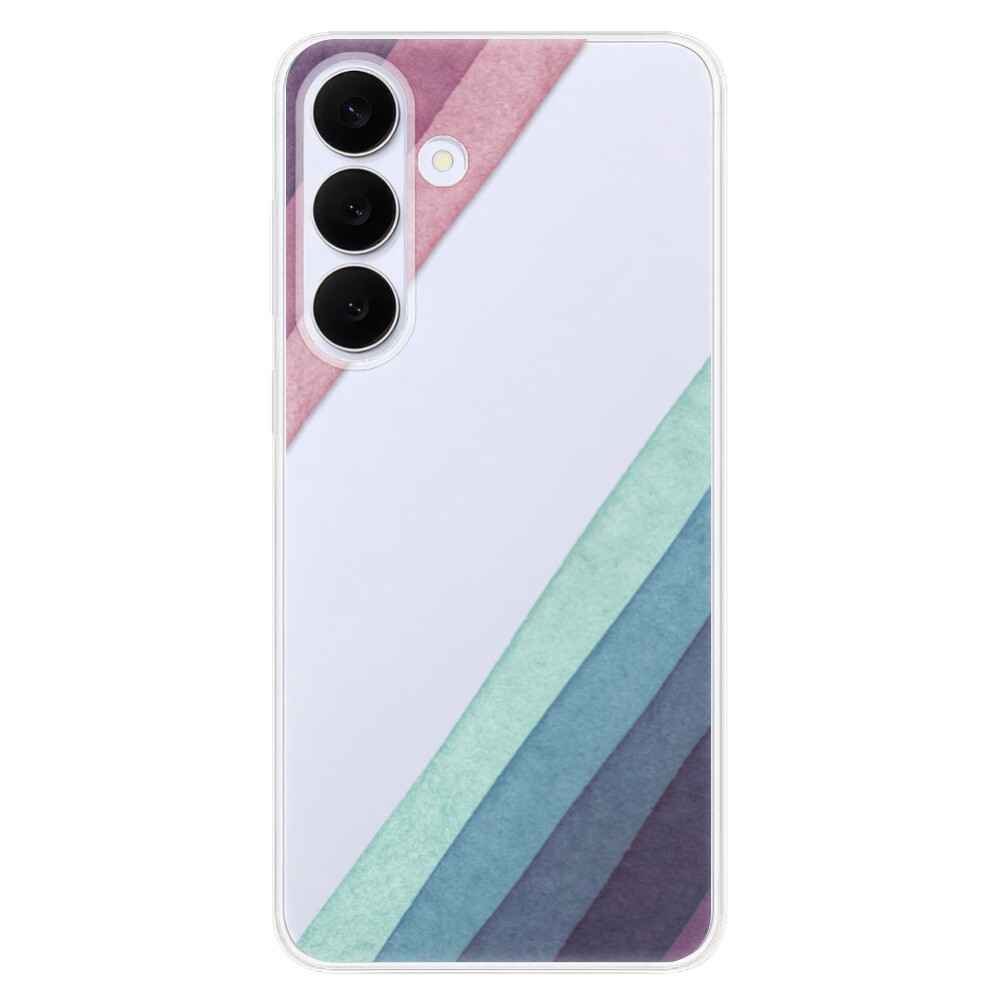 Odolné silikónové puzdro iSaprio - Glitter Stripes 01 - Samsung Galaxy S25 FE