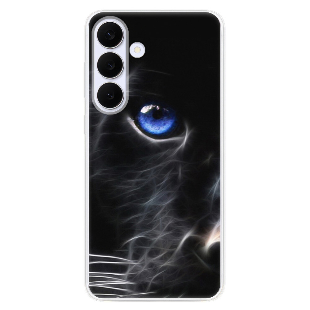 Odolné silikónové puzdro iSaprio - Black Puma - Samsung Galaxy S25 FE