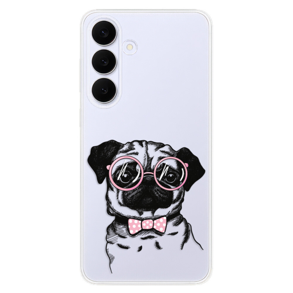 Odolné silikónové puzdro iSaprio - The Pug - Samsung Galaxy S25 FE