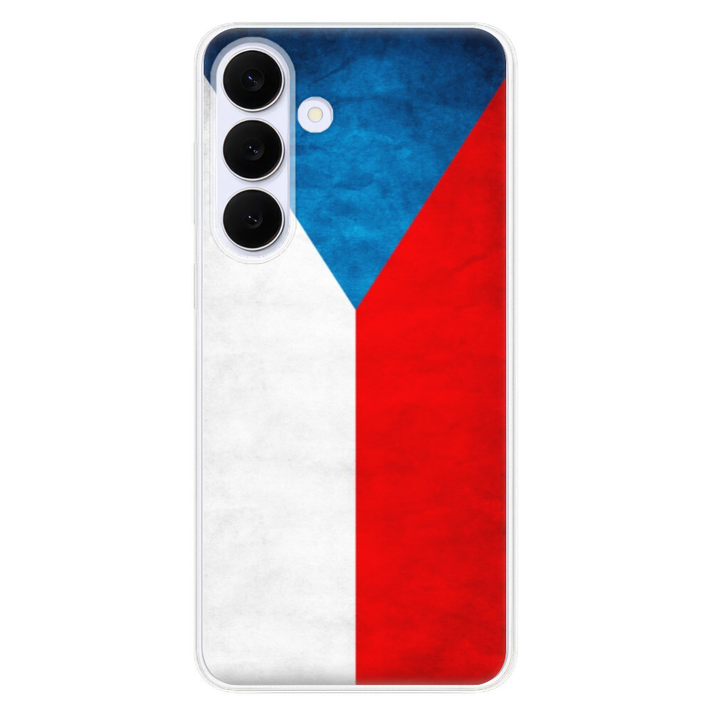 Odolné silikónové puzdro iSaprio - Czech Flag - Samsung Galaxy S25 FE