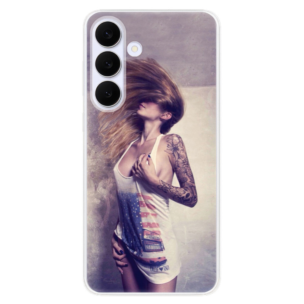 Odolné silikónové puzdro iSaprio - Girl 01 - Samsung Galaxy S25 FE